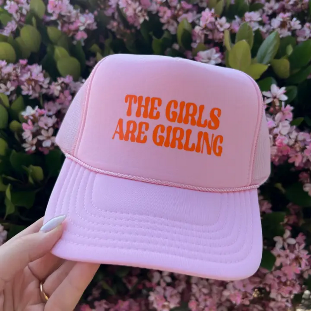 Girls Are Girling Trucker Hat