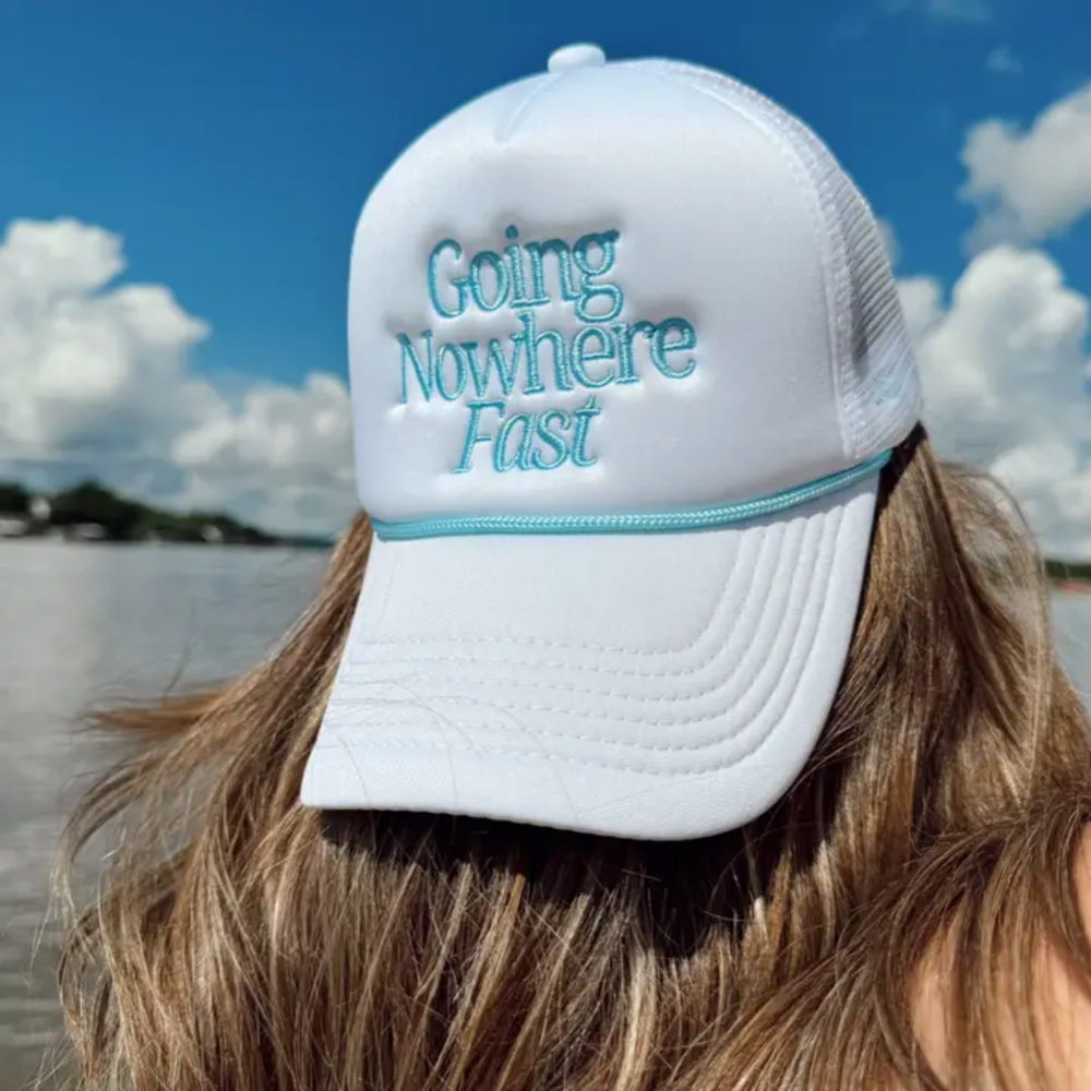 Going Nowhere Fast Trucker Hat