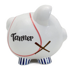 Baseball Piggy Bank