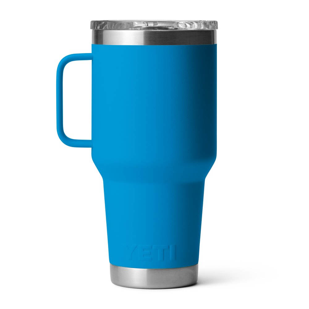 YETI Rambler 30oz Travel Mug: Big Wave Blue