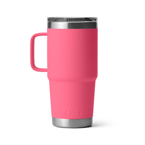 YETI Rambler 20oz Travel Mug: Tropical Pink