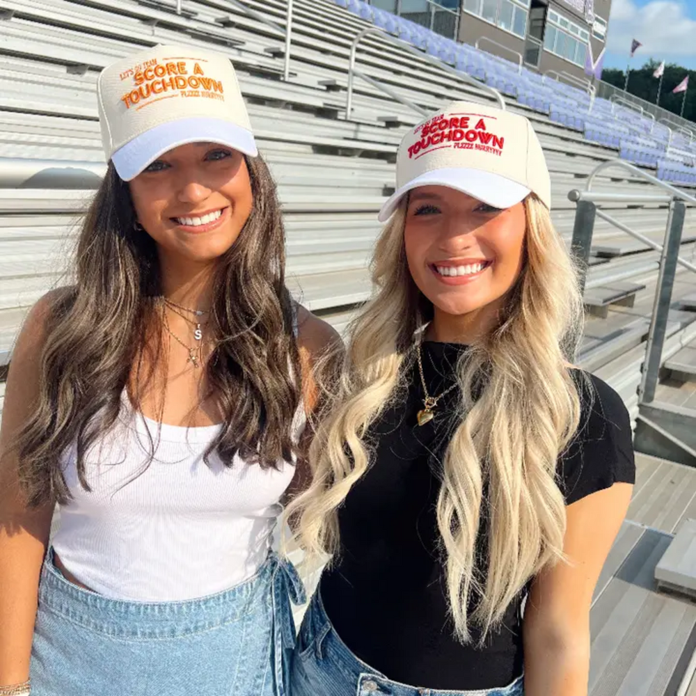 Score A Touchdown Trucker Hat | Red