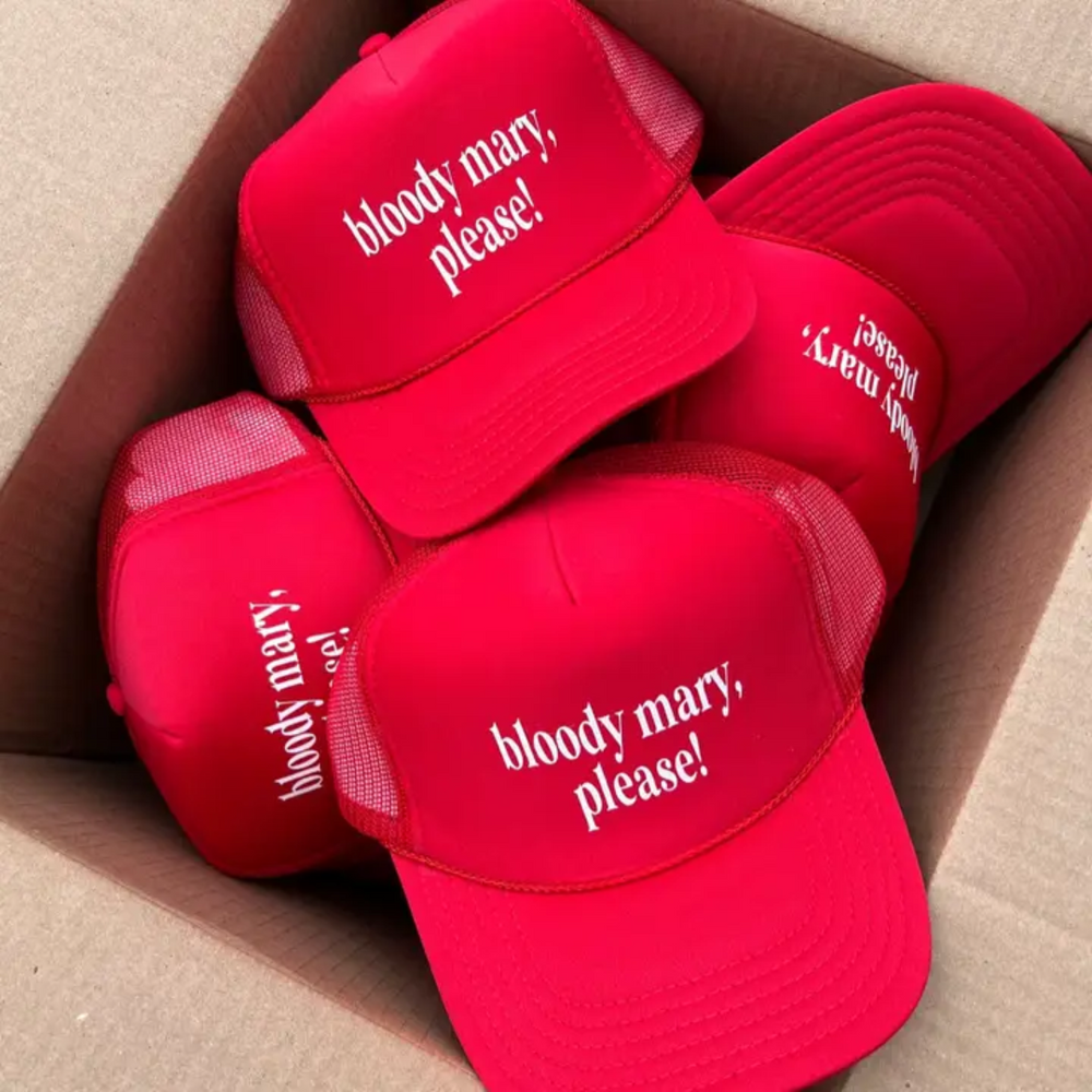 Bloody Mary, Please Trucker Hat