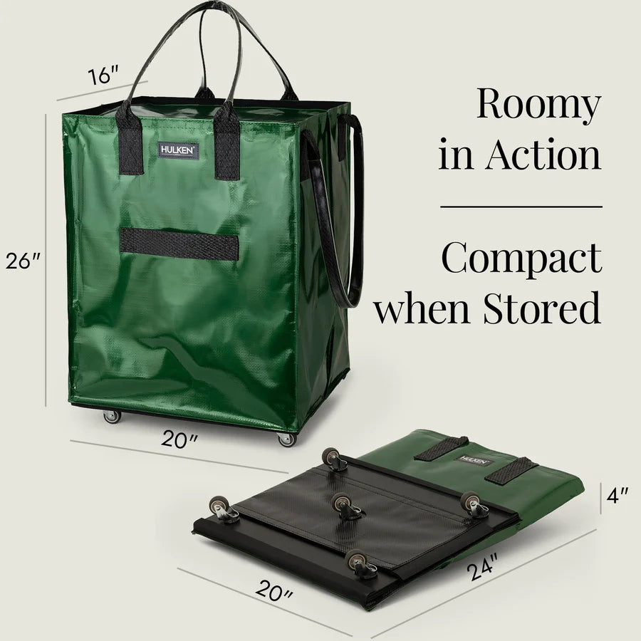 Hulken® Large Tote Bag | Forest Green