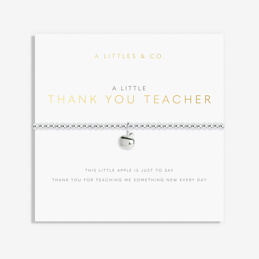 A Little 'Thank You Teacher' Bracelet