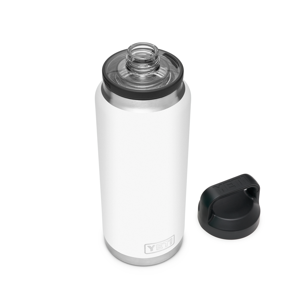 Yeti - 18 oz Rambler Bottle with Chug Cap White