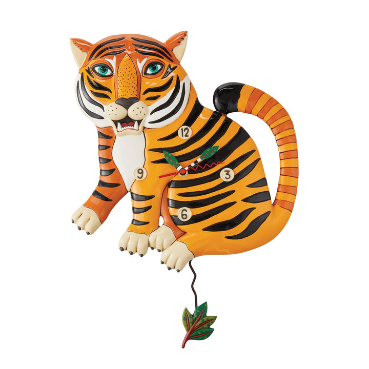 Stripes The Tiger Pendulum Clock