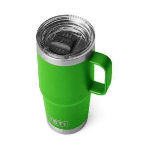 YETI Rambler 20oz Travel Mug with Stronghold Lid-Canopy Green